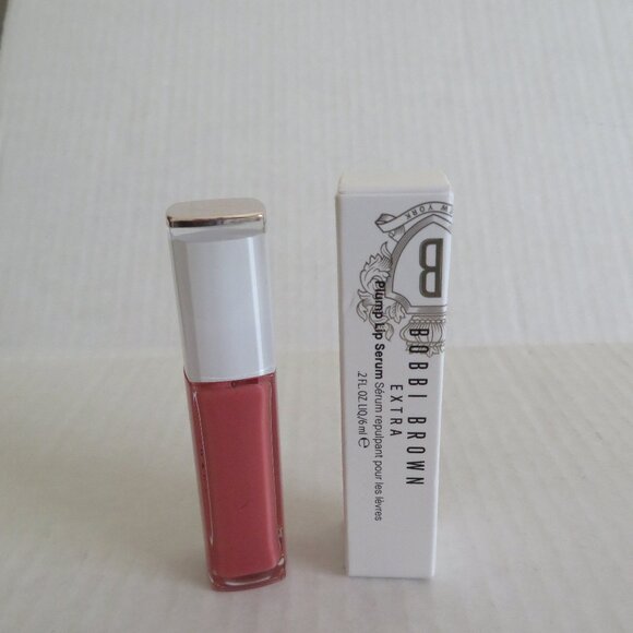 🎉HP🎉 BOBBI BROWN Extra Plump Hydrating Lip Serum, (Bare Rose - 755) NWT - Picture 3 of 3